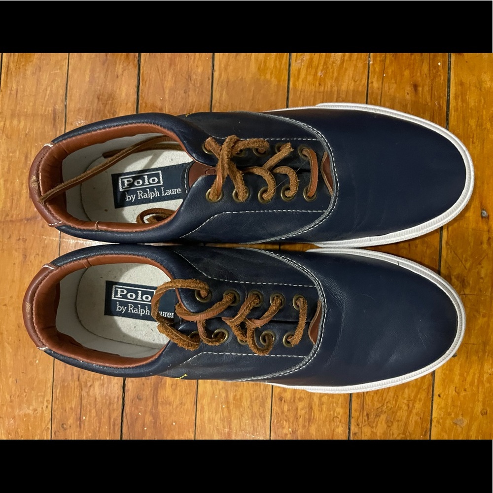 Ralph Lauren Leather Sneakers
